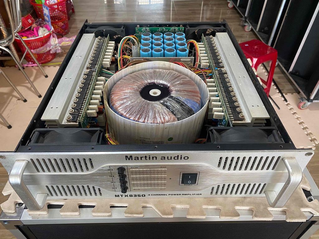 Cục đẩy Martin Audio MTX8350 4 kênh. Mua bán Tivi, Âm thanh tại Quận Cái Răng Cần Thơ được đăng bởi Long Dàn Nhạc hình 1
