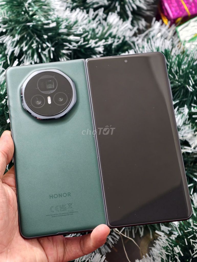 Honor magic v3 bản Quốc Tế 12/512Gb Màu Xanh 98%. Mua bán Điện thoại tại Quận Đống Đa Hà Nội được đăng bởi Lâm Giang Shop hình 1