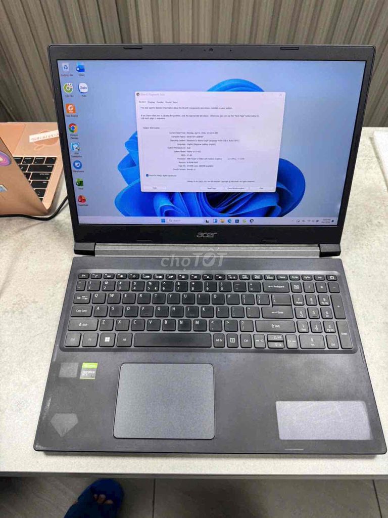 Acer A715-42 Ryzen 5 8GB/256GB Đen. Mua bán Laptop tại Thành phố Thủ Đức Tp Hồ Chí Minh được đăng bởi LAPTOP MIỀN NAM TD hình 1