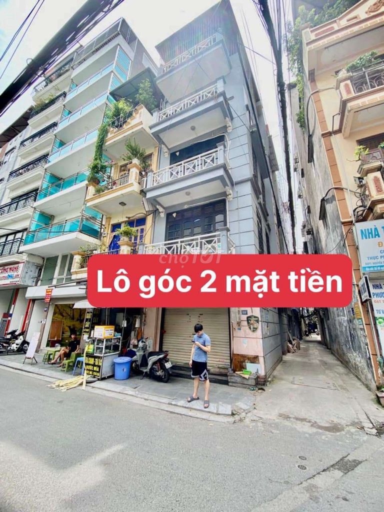 LÔ GÓC 2 MẶT TIỀN - Ô TÔ TRÁNH - VỈA HÈ - KINH DOANH SẦM UẤT -