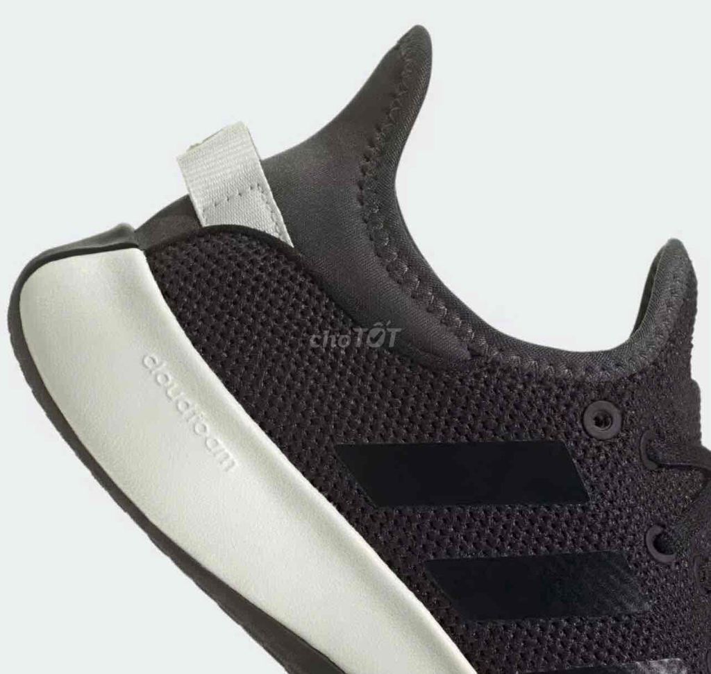 Giày thể thao Adidas Cloudfoam Đen 38. Mua bán Giày dép tại Huyện Nhà Bè Tp Hồ Chí Minh được đăng bởi Lê Chinh hình 1
