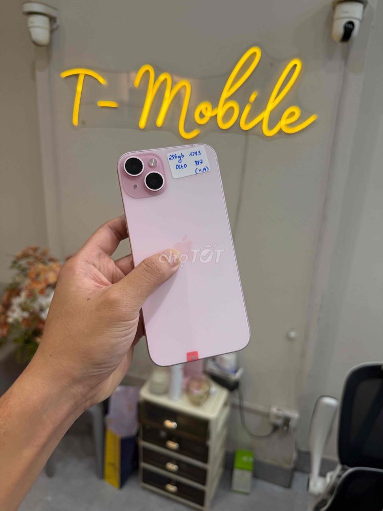 iPhone 15 Plus 256GB Hồng màn oled đẹp. Mua bán Điện thoại tại Quận Thanh Xuân Hà Nội được đăng bởi Ngô Tráng T Mobile hình 1
