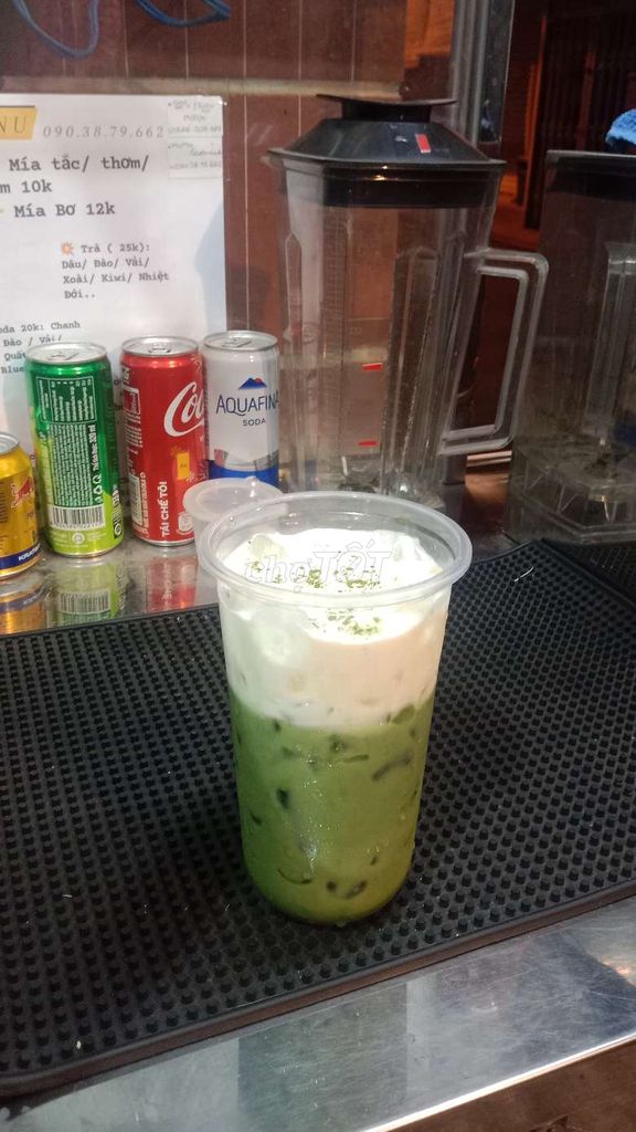 Matcha kem muối