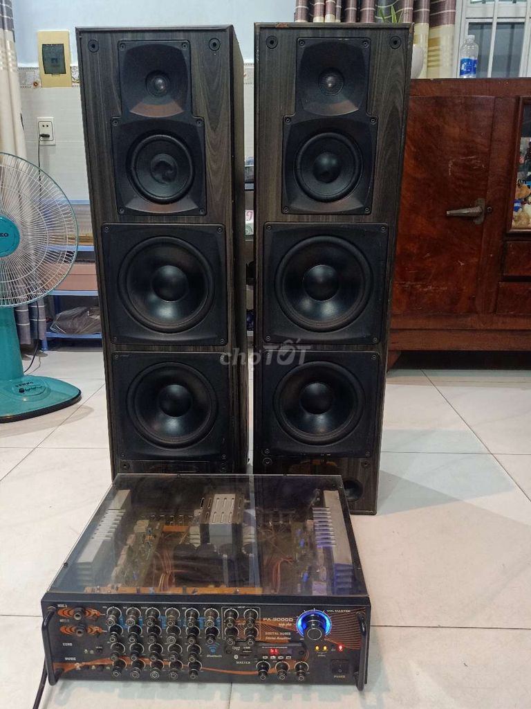 Amply PA-9000D 16 sò đại Loa HS 417 440W Đen. Mua bán Tivi, Âm thanh tại Quận 7 Tp Hồ Chí Minh được đăng bởi Sơn Nguyễn hình 1
