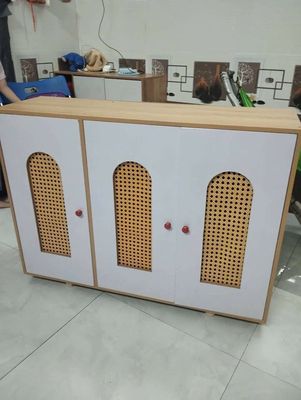 Tủ giày gỗ 3 cánh mây. Mua bán Tủ, kệ gia đình tại Quận Cẩm Lệ Đà Nẵng được đăng bởi Mimon shop