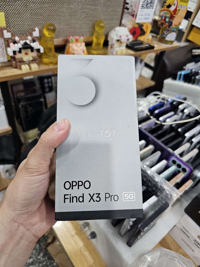 OPPO FIND X3 PRO XANH FBOX 12G/256 CTY V/N ZIN ĐẸP