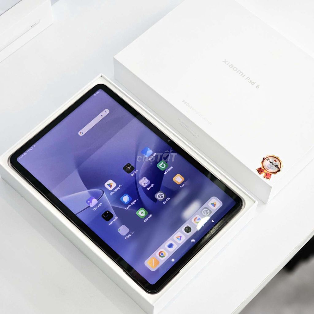 Mi Pad 6 Quốc Tế 128Gb đẹp keng fullbox