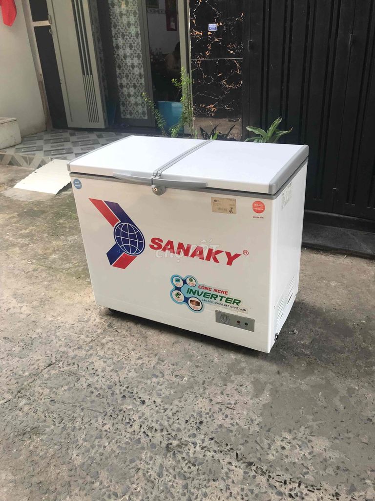 Tủ đông inverter 2 ngăn hiệu sanaky 200 lít. Mua bán Tủ lạnh tại Quận 11 Tp Hồ Chí Minh được đăng bởi MẠNH CƯỜNG hình 1