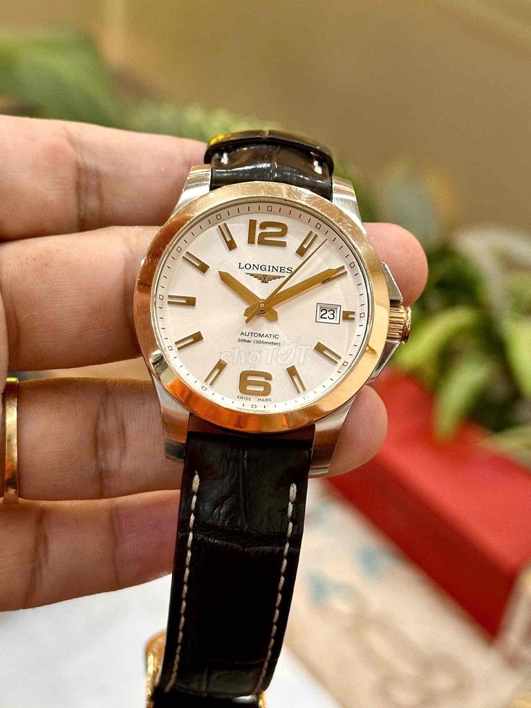 Longines Hydro Conquest Diver300 39mm demi 18k. Mua bán Đồng hồ tại Quận Hoàng Mai Hà Nội được đăng bởi Anh Tuấn hình 1