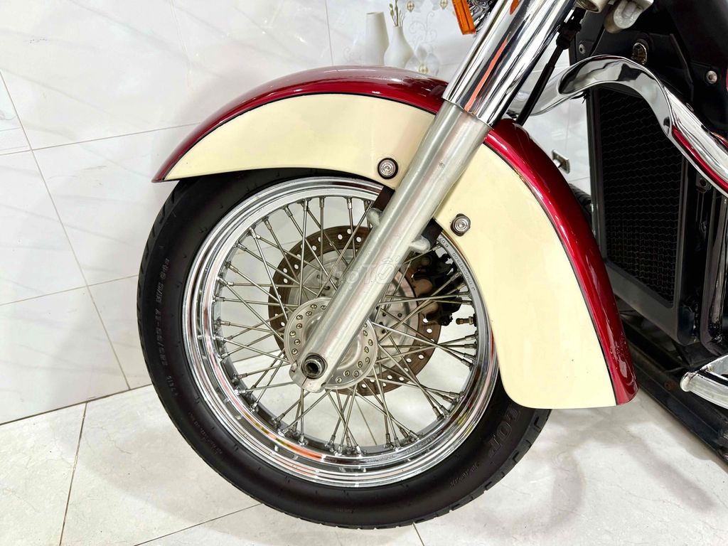 Honda Shadow Aero 750cc 2008 Đỏ kem. Mua bán Xe máy tại Huyện Bình Chánh Tp Hồ Chí Minh được đăng bởi Đặng Minh Khang hình 6