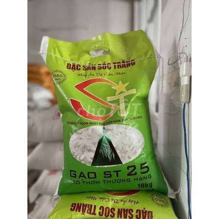 [SALE] GẠO ST25 THƠM DẺO TÚI 10KG KHÔNG PHA TRỘN. Mua bán Đồ ăn, thực phẩm và các loại khác tại Quận 8 Tp Hồ Chí Minh được đăng bởi Gạo Cốc Xanh hình 1