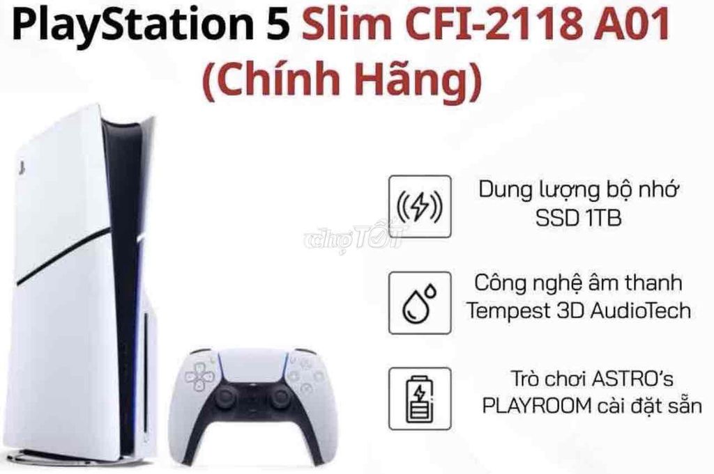 Sony PlayStation 5 Slim Như mới 99.9 #PS5#GTA. Mua bán Tivi, Âm thanh tại Quận Hai Bà Trưng Hà Nội được đăng bởi AS hình 1