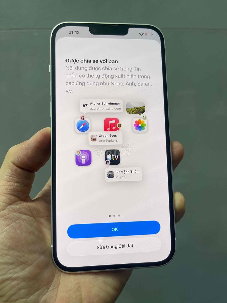 Apple iPhone 14 Plus 128GB Trắng Xước film nhỏ. Mua bán Điện thoại tại Quận Bình Thuỷ Cần Thơ được đăng bởi HK286cmt8 hình 1