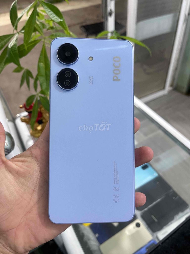 POCO C65 6+2/128GB Xanh nhạt. Mua bán Điện thoại tại Thị xã Phú Mỹ Bà Rịa - Vũng Tàu được đăng bởi Nguyễn Anh hình 1