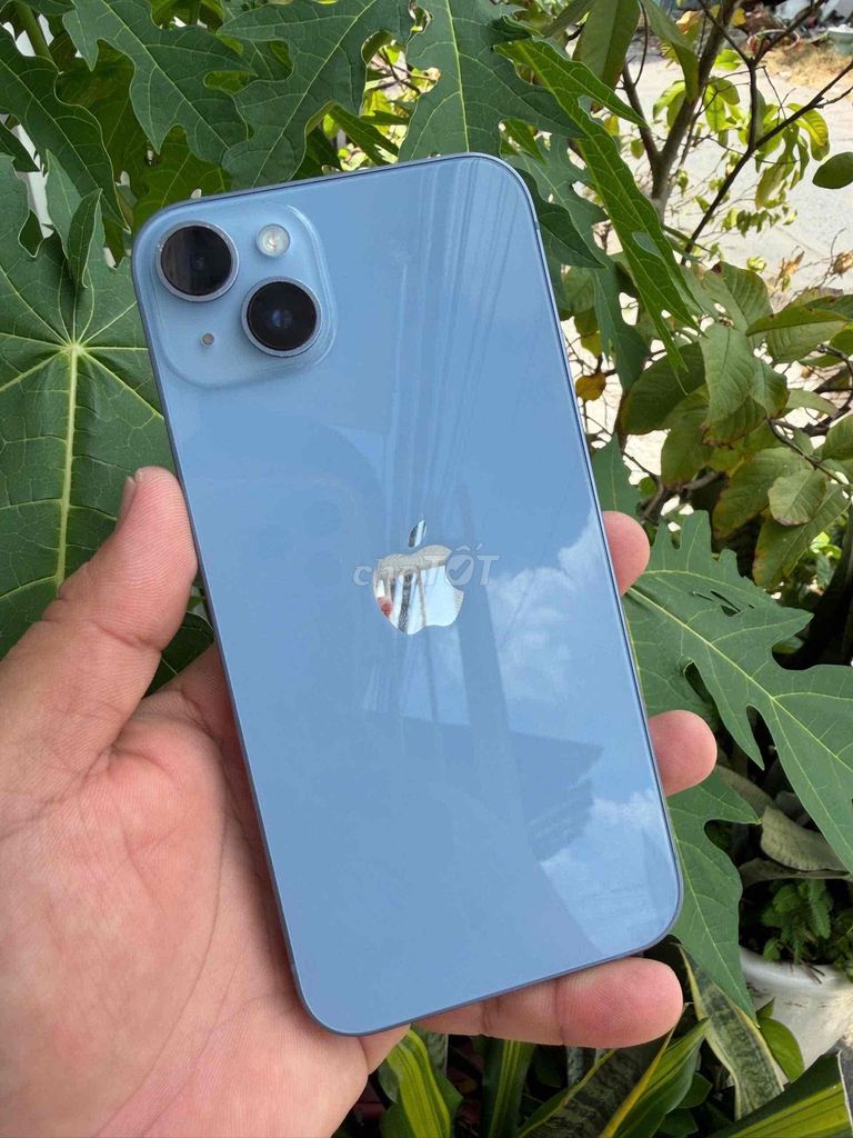 14 Plus 128GB Blue Qte ZA 2 sim vật lí siêu hiếm. Mua bán Điện thoại tại Quận Ninh Kiều Cần Thơ được đăng bởi Quý Mobile Cần thơ hình 1