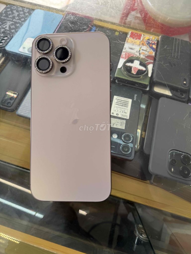 Apple iPhone 16 Pro Max Vàng hồng Còn bảo hành. Mua bán Điện thoại tại Quận Lê Chân Hải Phòng được đăng bởi Phuong hình 1