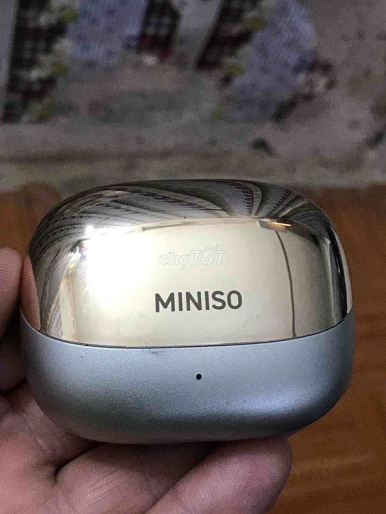 Tai nghe bluetooth MINISO MS106 Bạc. Mua bán Tivi, Âm thanh tại Quận Hà Đông Hà Nội được đăng bởi Hoa Bưởi hình 1