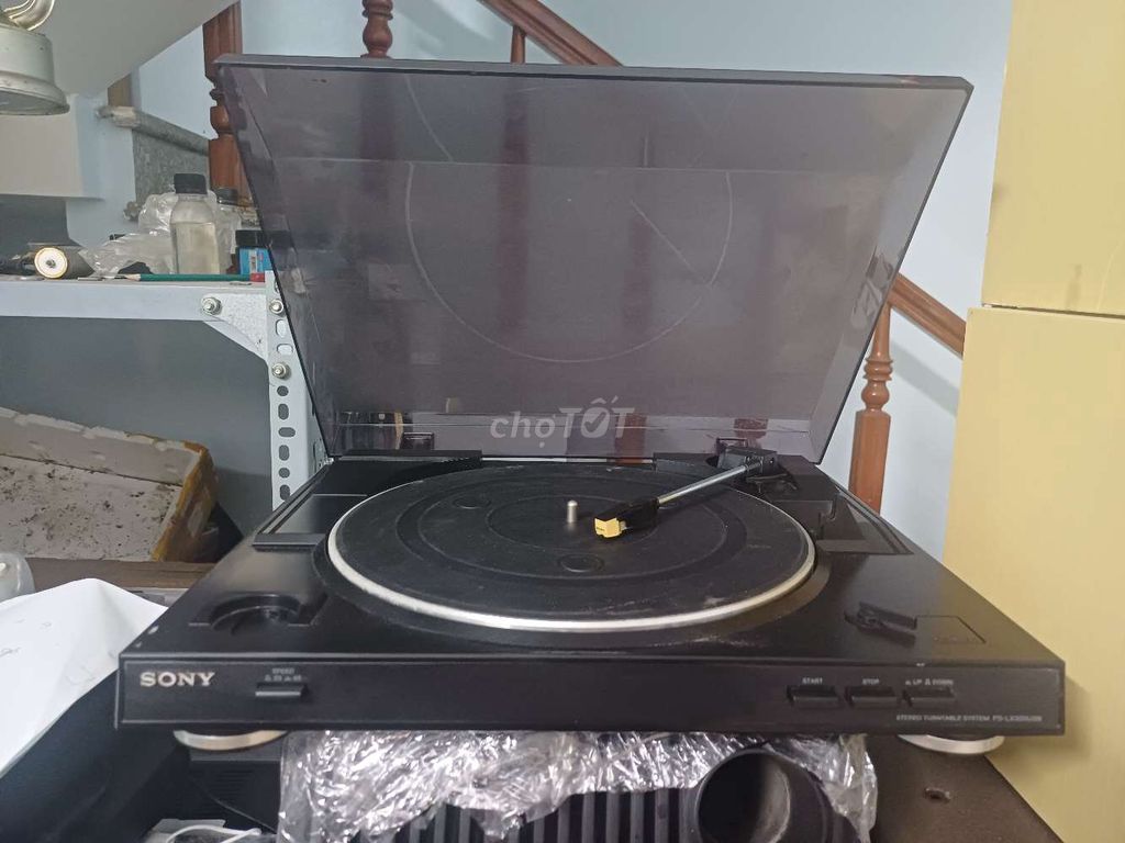 Mâm đĩa than Sony PS-LX300USB Đen Đã sử dụng. Mua bán Tivi, Âm thanh tại Huyện Vũ Thư Thái Bình được đăng bởi trương audio hình 1