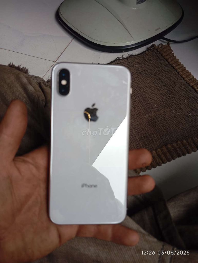 Apple iPhone X 64GB Trắng Đã qua sử dụng. Mua bán Điện thoại tại Huyện Trảng Bom Đồng Nai được đăng bởi Hạ Vy hình 1