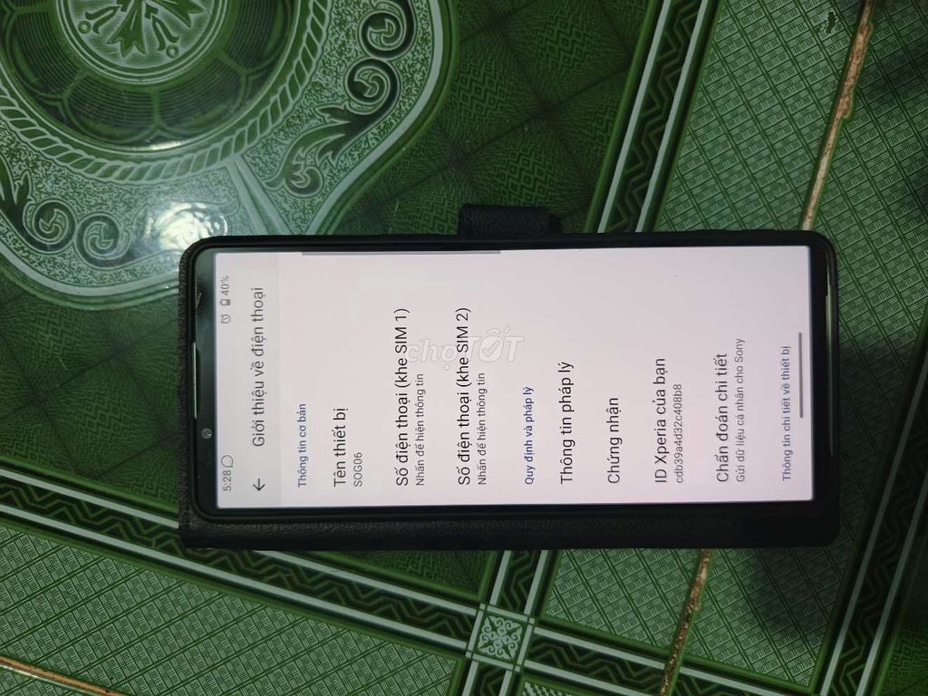 Sony Xperia 1 Mark 4 12GB/256GB. Mua bán Điện thoại tại Thành phố Thủ Đức Tp Hồ Chí Minh được đăng bởi Trần Nguyễn Phú Cường hình 1