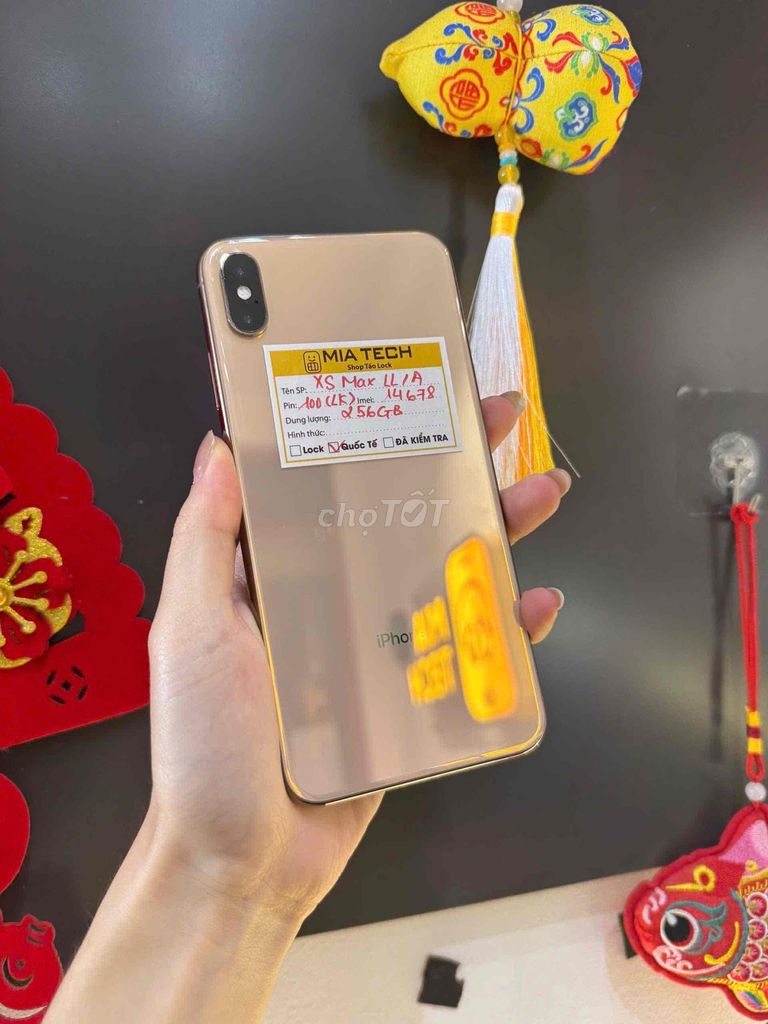 Apple iPhone XS Max 256GB Vàng 100%. Mua bán Điện thoại tại Quận Ba Đình Hà Nội được đăng bởi Huy Trần hình 1
