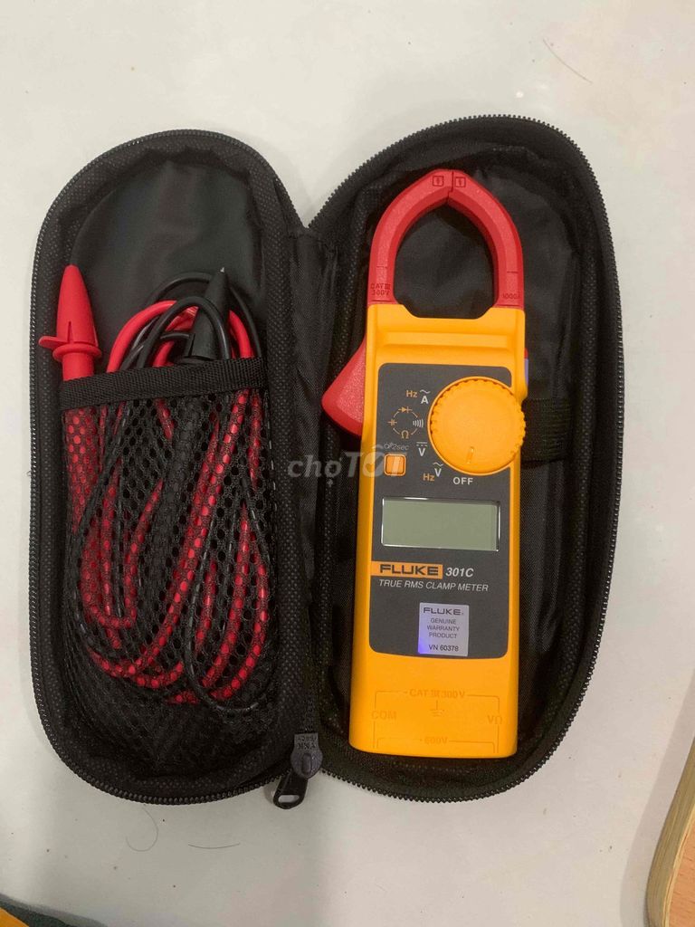 Đồng hồ ampe Fluke 301C Vàng, Đen Mới 100%. Mua bán Đồ chuyên dụng, Giống nuôi trồng tại Quận 8 Tp Hồ Chí Minh được đăng bởi Tài hình 1