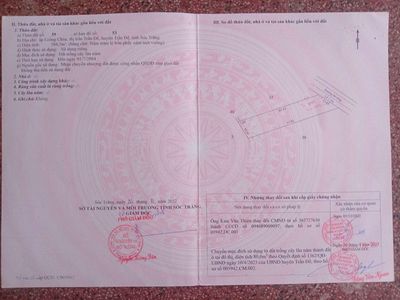Chính chủ cần bán đất nền thổ cư đối diện nhà trọ huỳnh dương trần đề