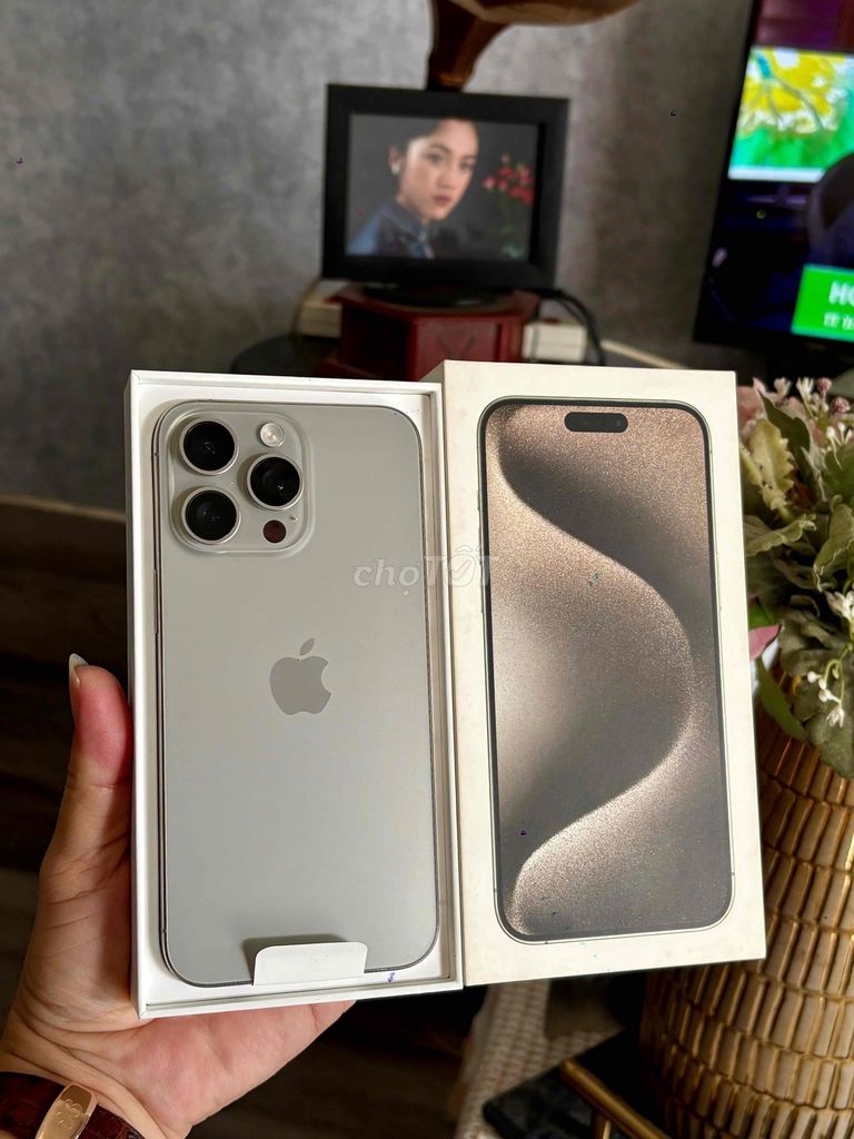 15 Pro max 256G VN/A 99%. Pin 85%... Nguyên zin !. Mua bán Điện thoại tại Thành phố Thủ Đức Tp Hồ Chí Minh được đăng bởi Phạm Thái Mobile hình 1