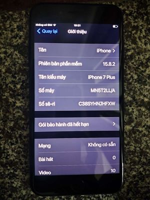 iphone 7 plus 128gb zin icloud sạch