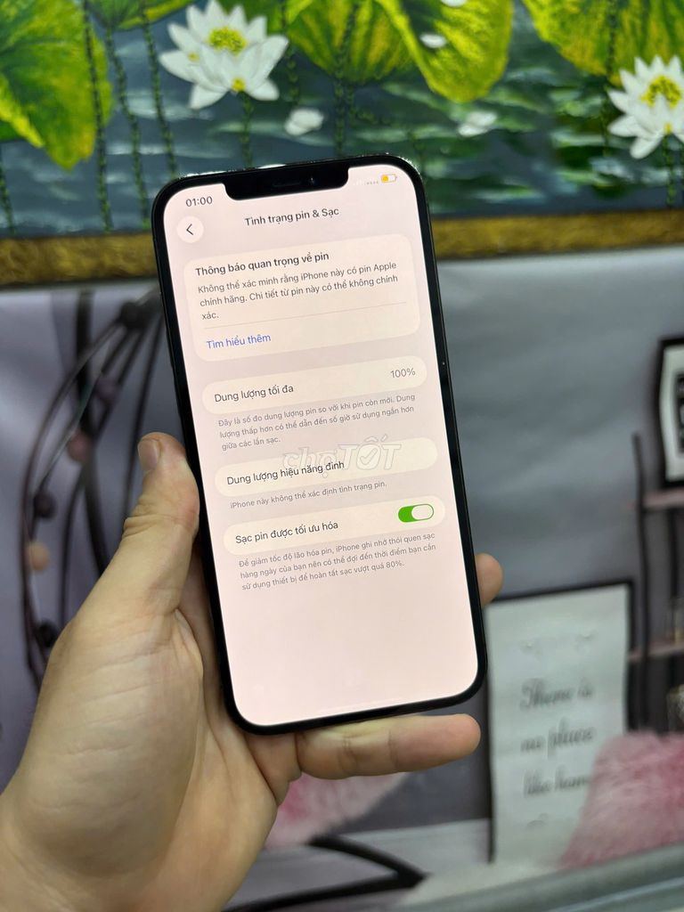 Apple iPhone 12 Pro Max 128GB Đen Zin pin 100. Mua bán Điện thoại tại Quận Bắc Từ Liêm Hà Nội được đăng bởi Cửa hàng Bính Táo hình 1