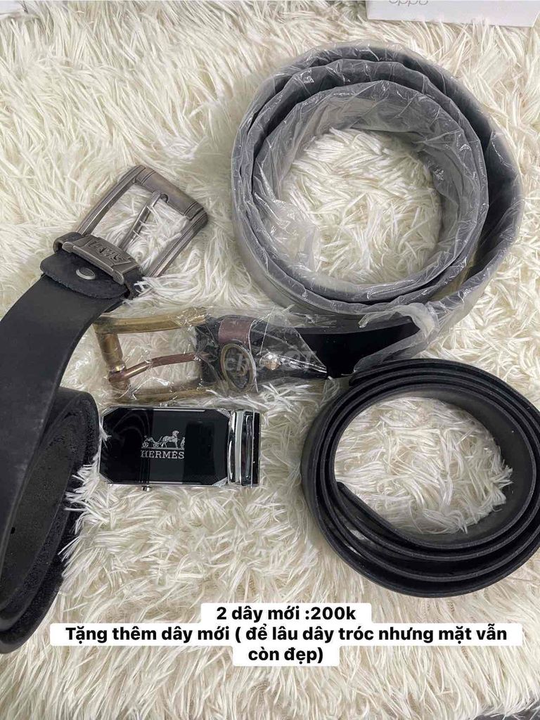 Dây nịt Hermes Nam Da Đen (THANH LÝ 2 dây). Mua bán Phụ kiện thời trang khác tại Thành phố Bến Tre Bến Tre được đăng bởi CỬA HÀNG THANH LÝ GIÁ RẺ hình 1