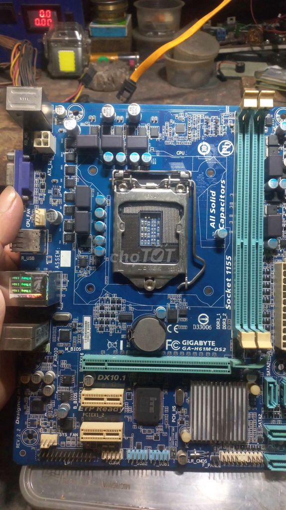 Gigabyte GA-H61M-DS2 socket 1155. Mua bán Linh kiện (RAM, Card...) tại Huyện Hóc Môn Tp Hồ Chí Minh được đăng bởi Vechaicongnghe hình 1