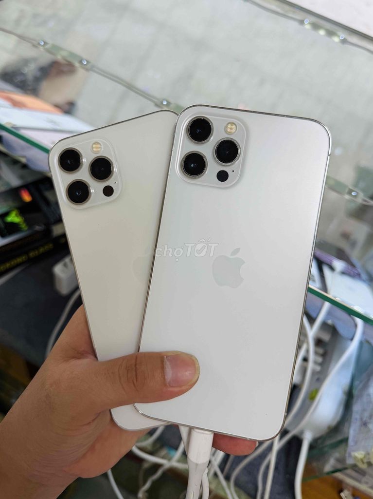 iPhone 12 Pro Max 128GB Quốc Tế Trắng Đã sử dụng. Mua bán Điện thoại tại Huyện Tam Bình Vĩnh Long được đăng bởi Trong Tran hình 1