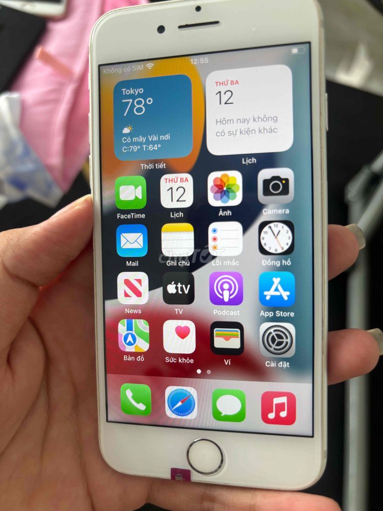 Apple iPhone 7 Bạc Zin full chức năng. Mua bán Điện thoại tại Quận Ninh Kiều Cần Thơ được đăng bởi ninny ngọc hình 1