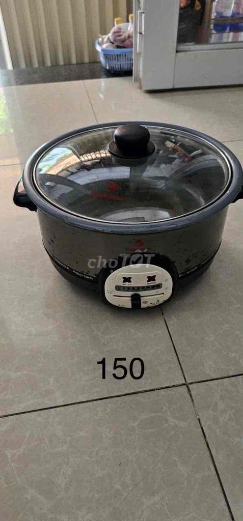Nồi lẩu điện Đen Đã sử dụng. Mua bán Bếp, lò, đồ điện nhà bếp tại Quận 7 Tp Hồ Chí Minh được đăng bởi Thuỳ Dương hình 1