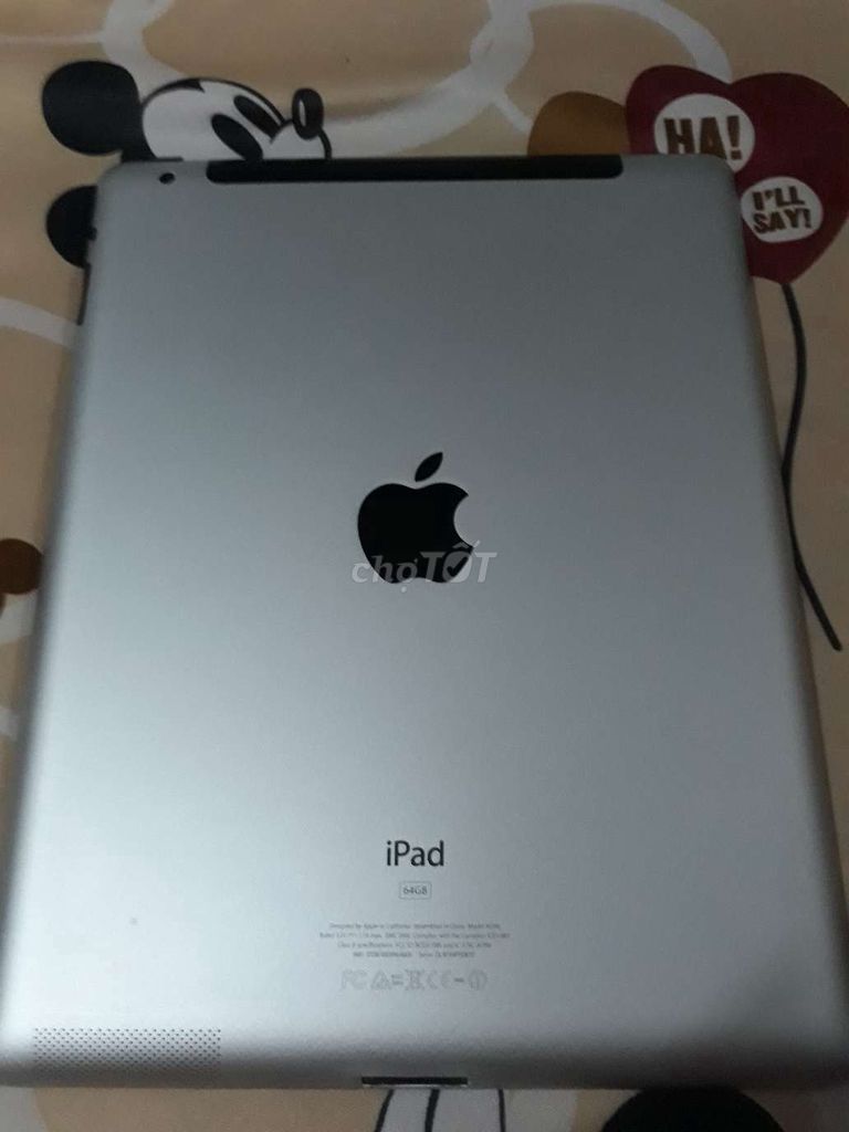 Apple iPad Gen 9 64GB Bạc Hư màn hình. Mua bán Máy tính bảng tại Quận 1 Tp Hồ Chí Minh được đăng bởi Cá Bống Ba Lâm 61 hình 1