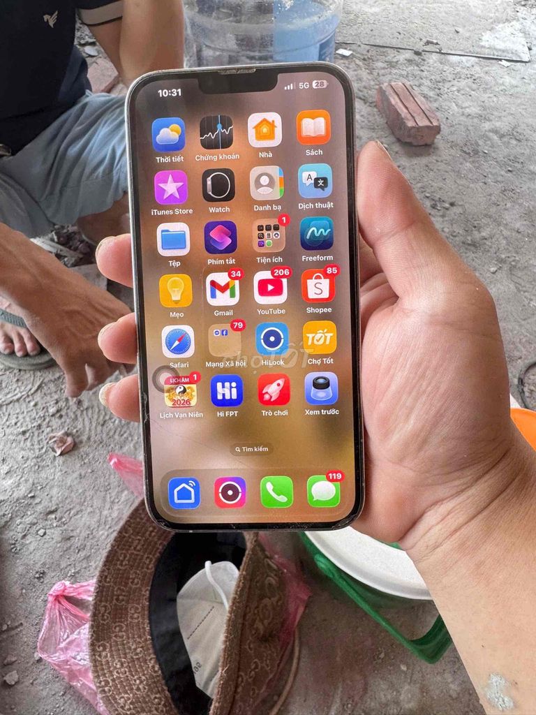 Apple iPhone 13 Pro Max 256GB Trắng. Mua bán Điện thoại tại Quận Hà Đông Hà Nội được đăng bởi Đo tien Hải hình 1