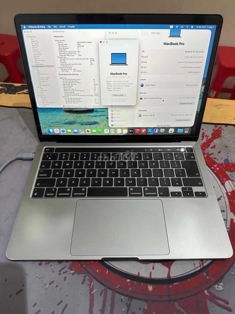 Apple Macbook Pro 2020 i5 16GB/512GB Xám. Mua bán Laptop tại Quận Đống Đa Hà Nội được đăng bởi Nam hình 1