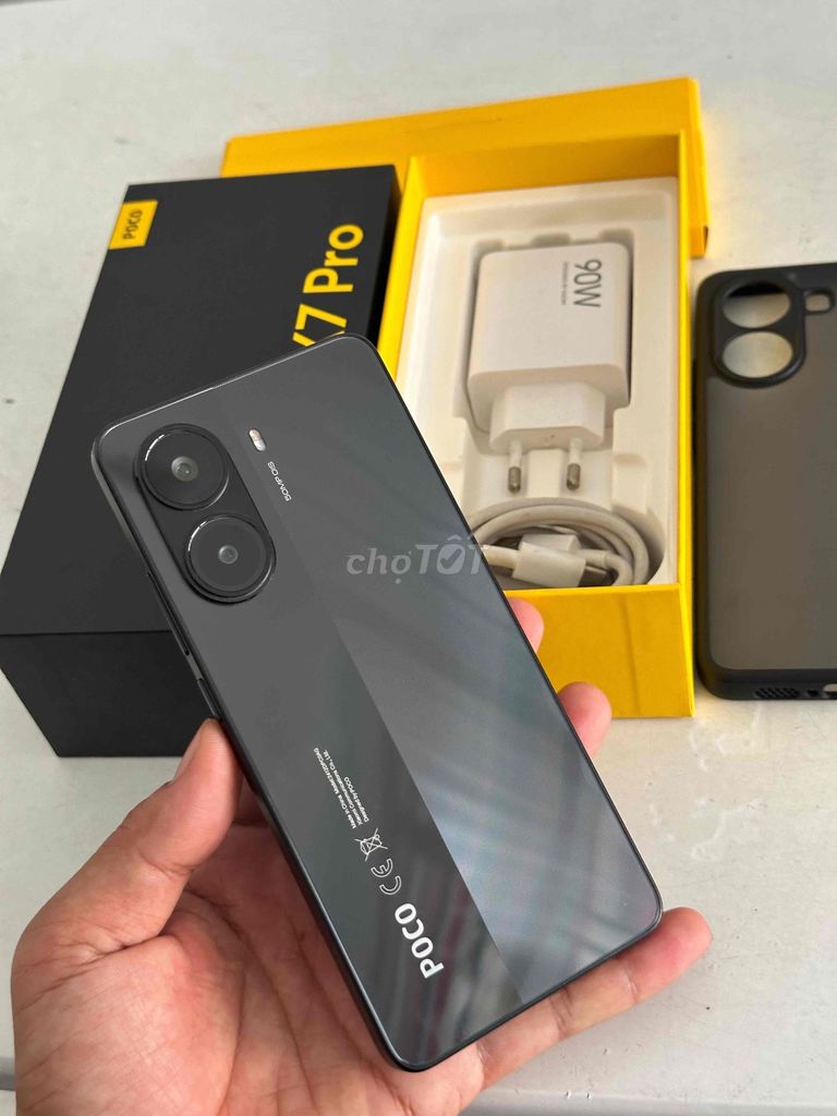POCO X7 Pro 8/256 fulbox 99% chính hãng máy đẹp. Mua bán Điện thoại tại Quận Bình Tân Tp Hồ Chí Minh được đăng bởi thành loc  hình 1