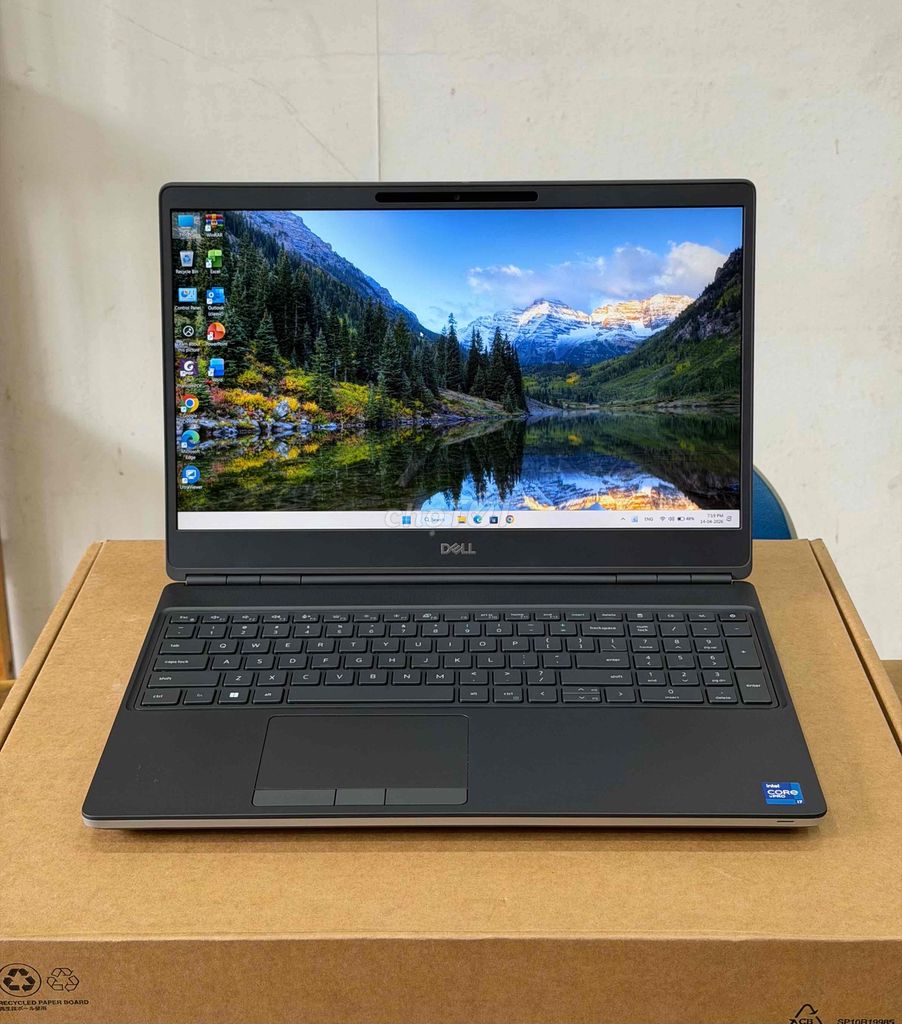 Dell Precision 7560 I7/i9/32gb/512 A2000 A3000. Mua bán Laptop tại Quận 10 Tp Hồ Chí Minh được đăng bởi Laptop xách tay Mỹ hình 1