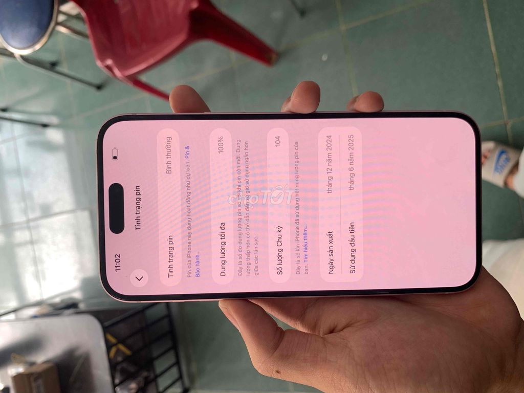 Apple iPhone 15 Plus 128GB Hồng 100%. Mua bán Điện thoại tại Quận Kiến An Hải Phòng được đăng bởi Quyendepchai hình 1