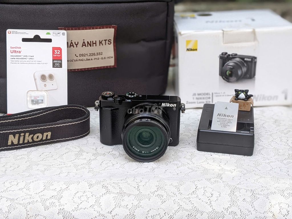 [Máy ảnh KTS] Nikon J5 đen kèm lens 18.5MM. Mua bán Máy ảnh, Máy quay tại Quận 6 Tp Hồ Chí Minh được đăng bởi may anh KTS hình 1