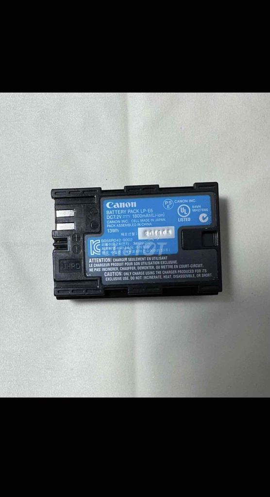 Pin e6 cho canon. Mua bán Máy ảnh, Máy quay tại Quận Hoàng Mai Hà Nội được đăng bởi Phát hình 1