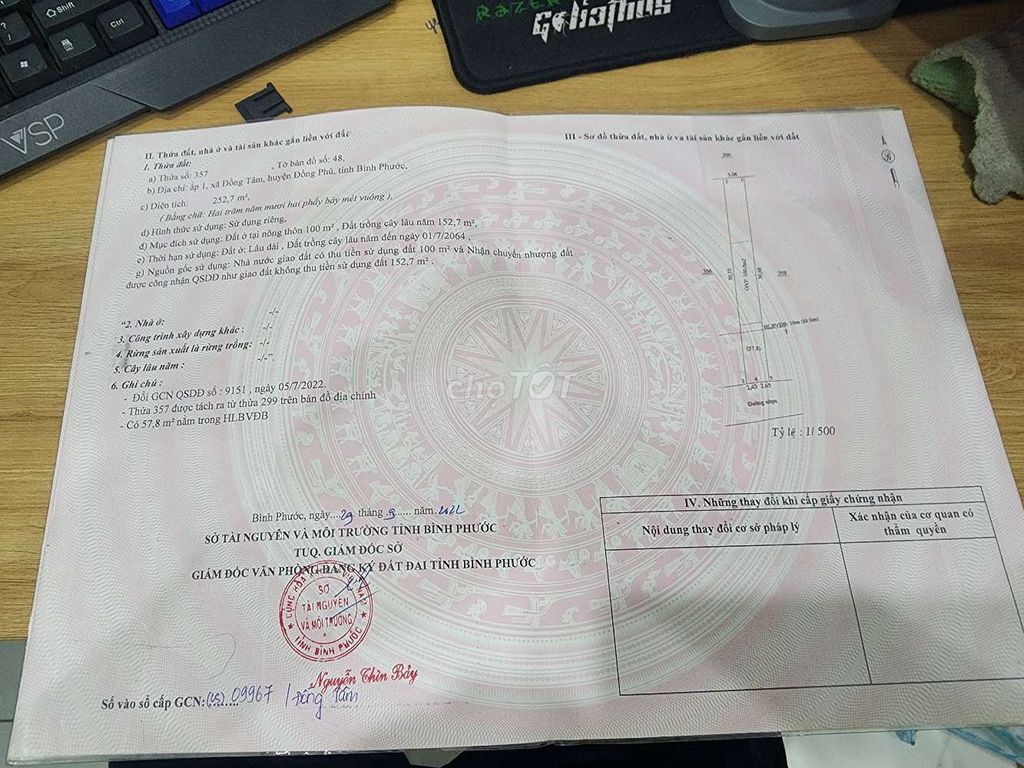 Cần bán 10m Đường DH Đồng Tâm - Thuận Lợi giá 2025. Mua bán đất tại Huyện Đồng Phú Bình Phước được đăng bởi Thanh Lâm hình 3