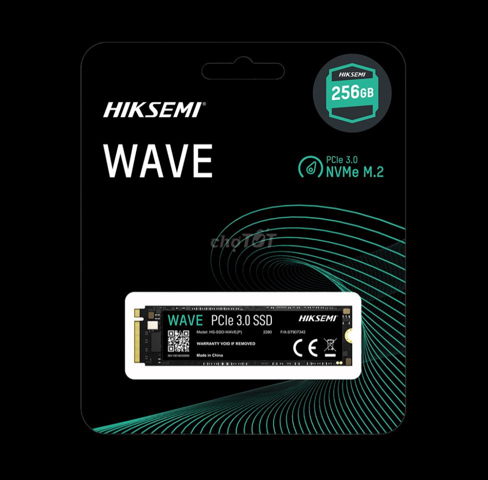 SSD M2.NVME 256G Hiksemi Wave(P) PCIe. Mua bán Linh kiện (RAM, Card...) tại Quận 8 Tp Hồ Chí Minh được đăng bởi Rạch Ông Computer hình 1