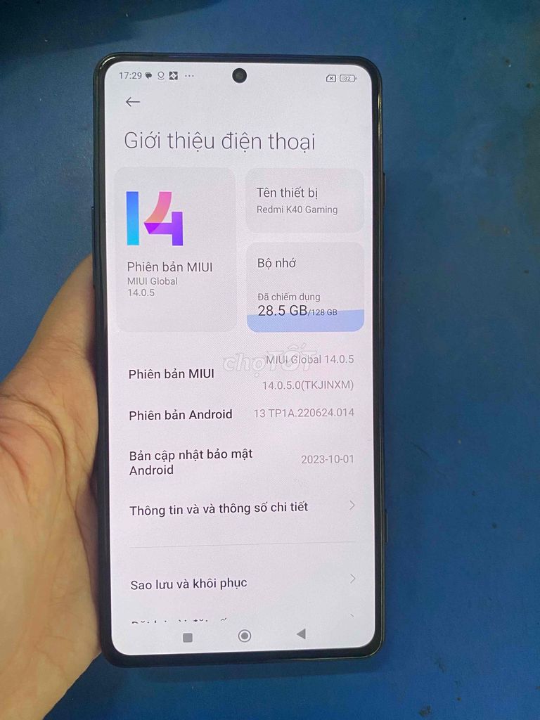 Xiaomi Redmi K40 Gaming 128GB. Mua bán Điện thoại tại Quận Bình Tân Tp Hồ Chí Minh được đăng bởi nguyên hình 1