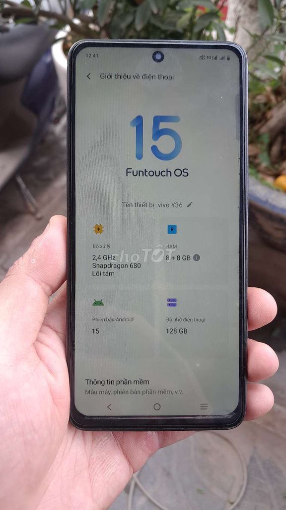 Vivo Y36. Mua bán Điện thoại tại Quận Hai Bà Trưng Hà Nội được đăng bởi bùi hữu liêm  hình 1