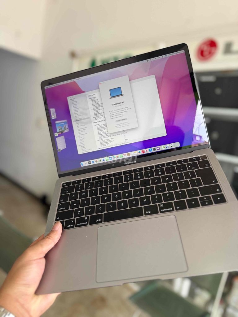 Apple MacBook Air 2019 Bạc Đã sử dụng. Mua bán Laptop tại Thành phố Buôn Ma Thuột Đắk Lắk được đăng bởi Cầm Đồ PHÚT 89  hình 1