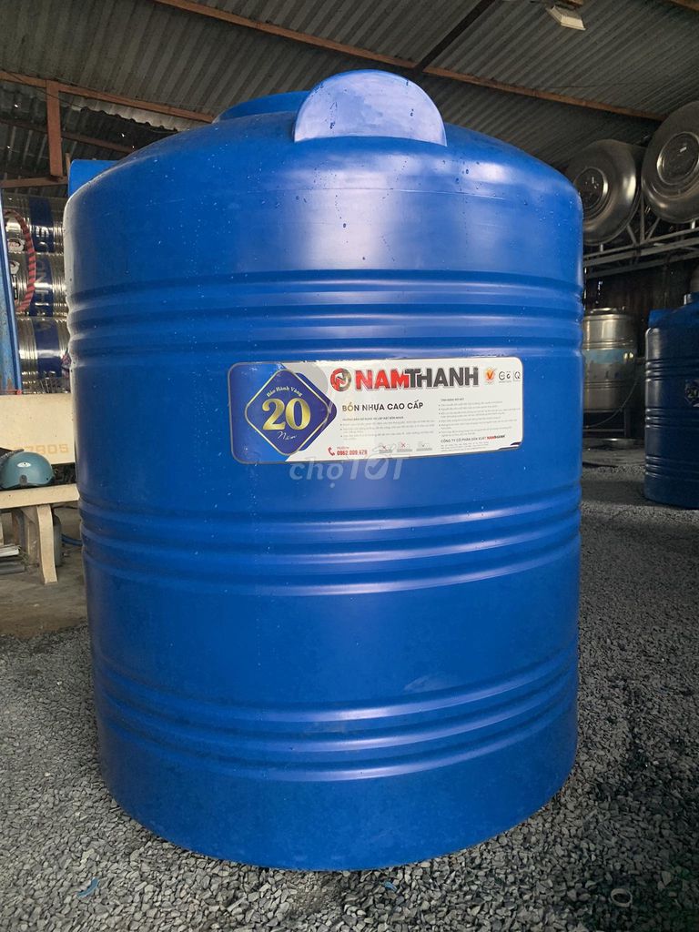 Bồn nước nhựa Nam Thành 1500L đứng. Mua bán Thiết bị vệ sinh, nhà tắm tại Huyện Củ Chi Tp Hồ Chí Minh được đăng bởi Kho bồn nước cũ hình 1