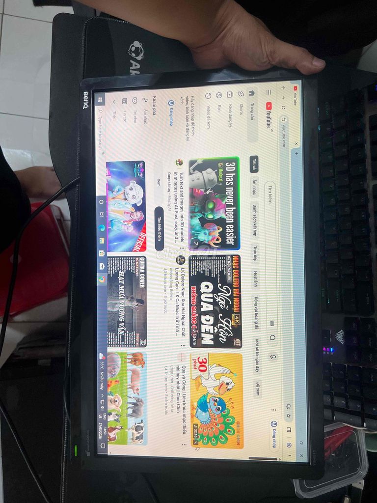 Màn hình máy tính BenQ 19 inch Đen. Mua bán Phụ kiện (Màn hình, Chuột...) tại Quận Gò Vấp Tp Hồ Chí Minh được đăng bởi Hiến Nguyễn hình 1